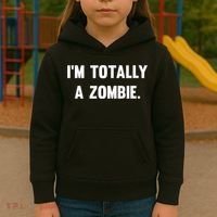 I'm Totally A Zombie Kids Hoodie thumb 3