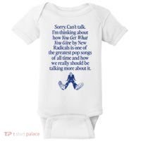 IM Thinking About You Get What You Give By New Radicals Baby Bodysuit thumb 0