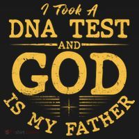 I Took A DNA Test And God Is My Father Women's Hoodie thumb 2