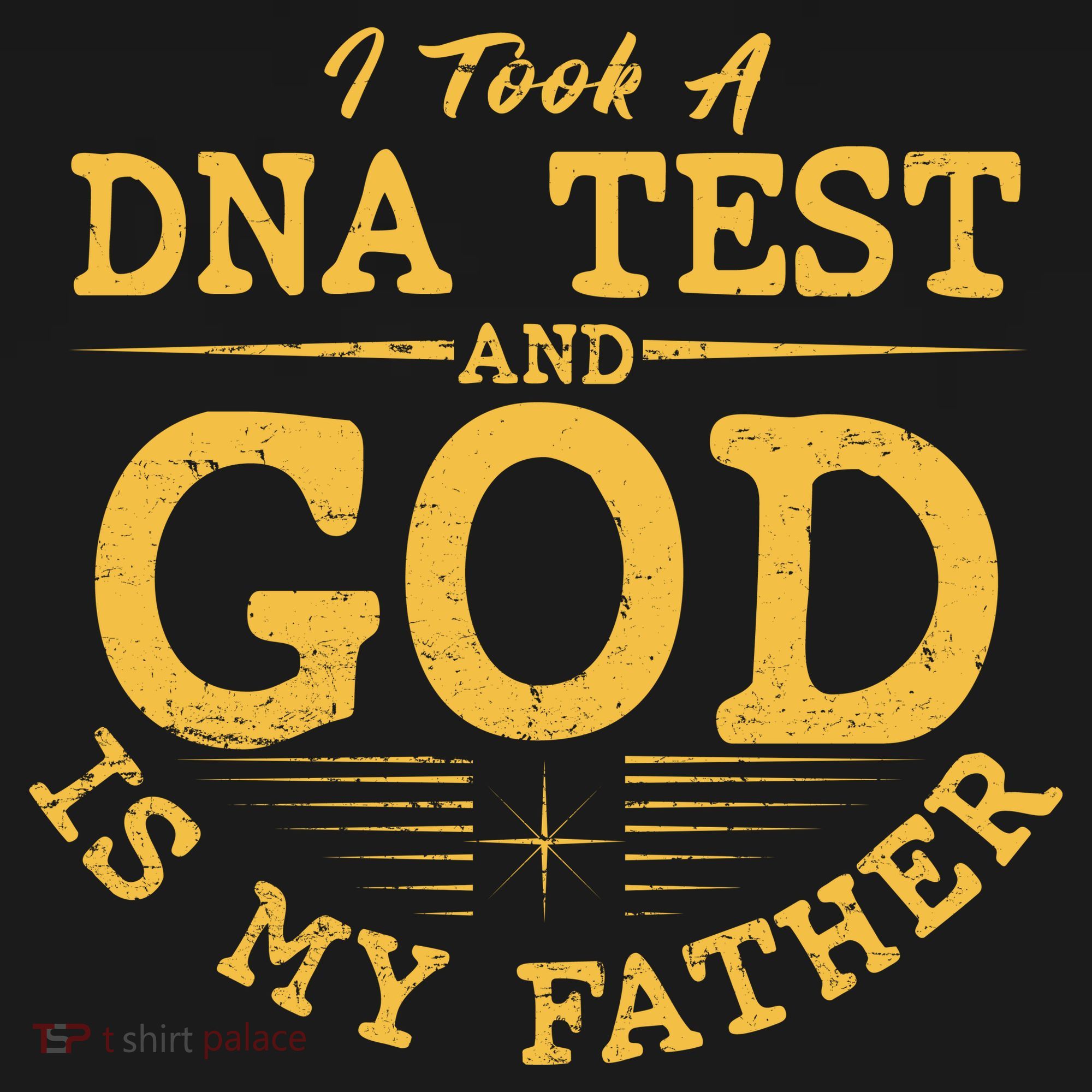 I Took A DNA Test And God Is My Father Women's Hoodie