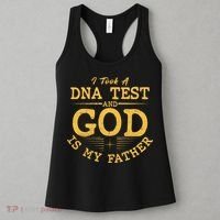 I Took A DNA Test And God Is My Father Women's Tank Top thumb 3