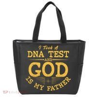 I Took A DNA Test And God Is My Father Tote Bag thumb 0