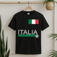 Italia Azzurri Supporter Italian Soccer Team T-Shirt thumb 2
