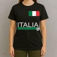 Italia Azzurri Supporter Italian Soccer Team T-Shirt thumb 4