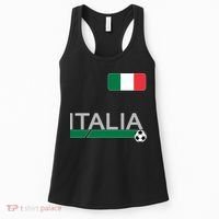 Italia Azzurri Supporter Italian Soccer Team Women's Tank Top thumb 0