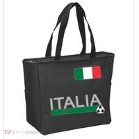 Italia Azzurri Supporter Italian Soccer Team Tote Bag thumb 2