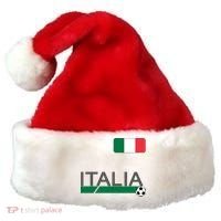 Italia Azzurri Supporter Italian Soccer Team Santa Hat thumb 0