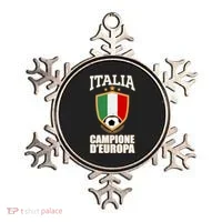 Italia Campione D'Europa Soccer Flag Shield Logo Ornament thumb 0