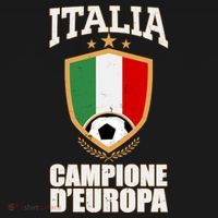 Italia Campione D'Europa Soccer Flag Shield Logo Ornament thumb 1