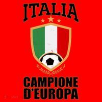 Italia Campione D'Europa Soccer Flag Shield Logo Santa Hat thumb 1
