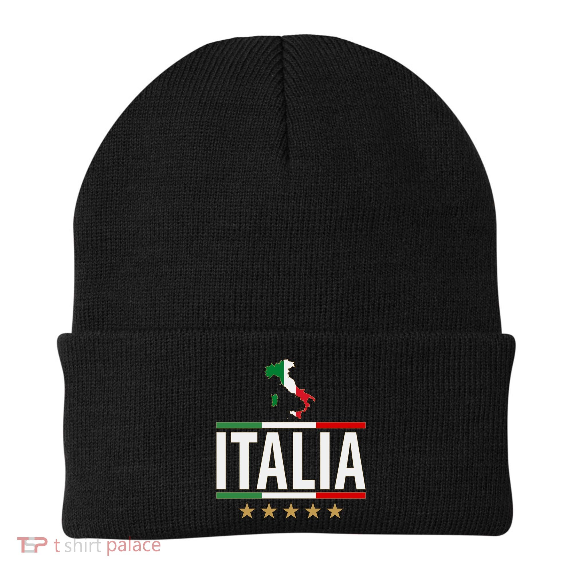 Italia Italy Soccer Football Champions Beanie