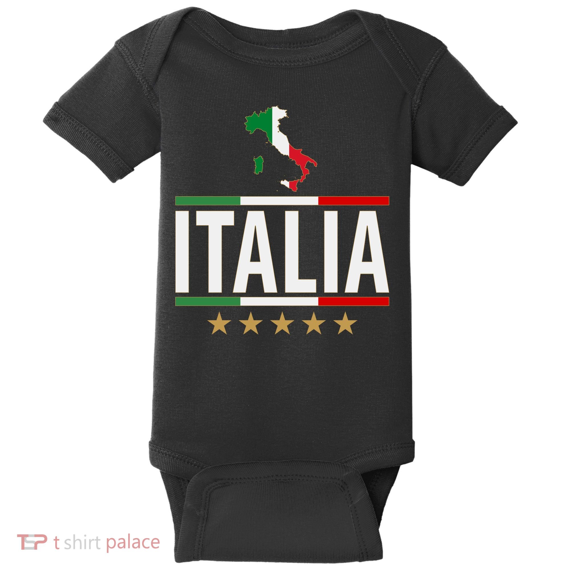 Italia Italy Soccer Football Champions Baby Bodysuit