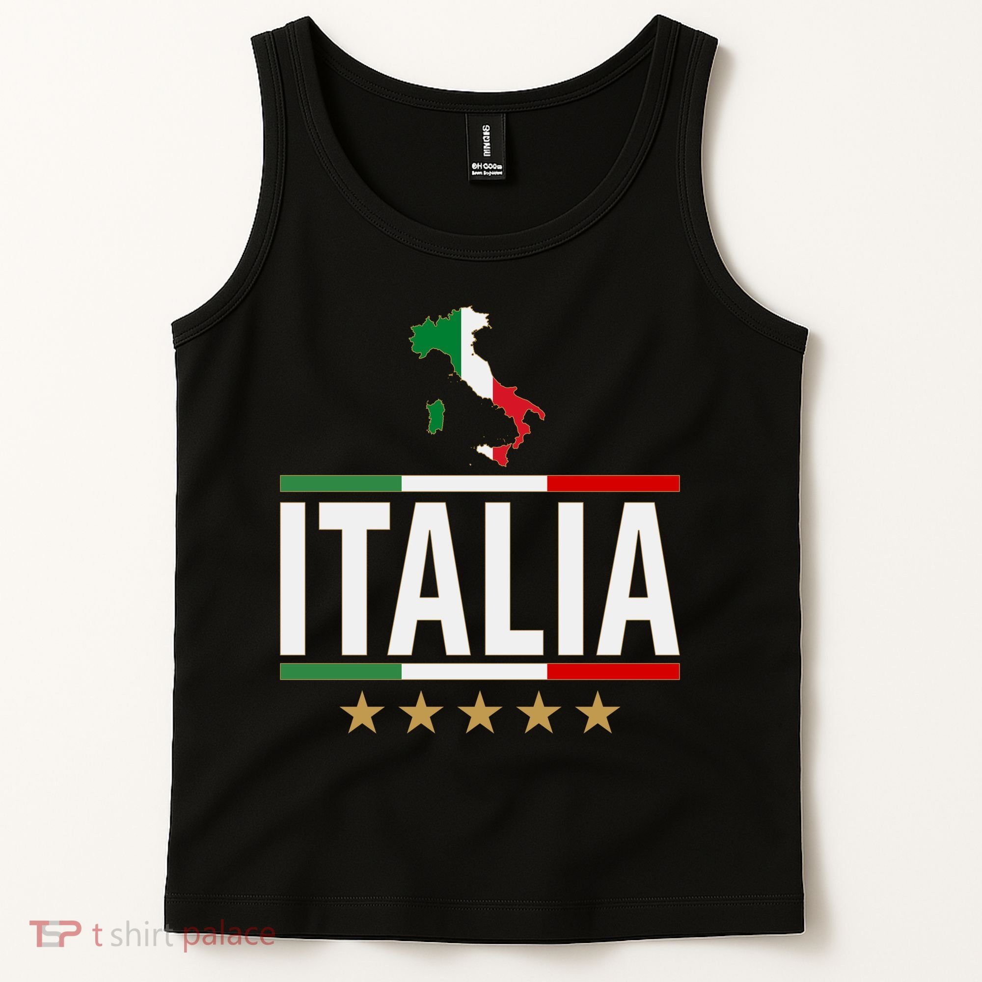 Italia Italy Soccer Football Champions Tank Top