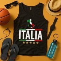 Italia Italy Soccer Football Champions Tank Top thumb 4