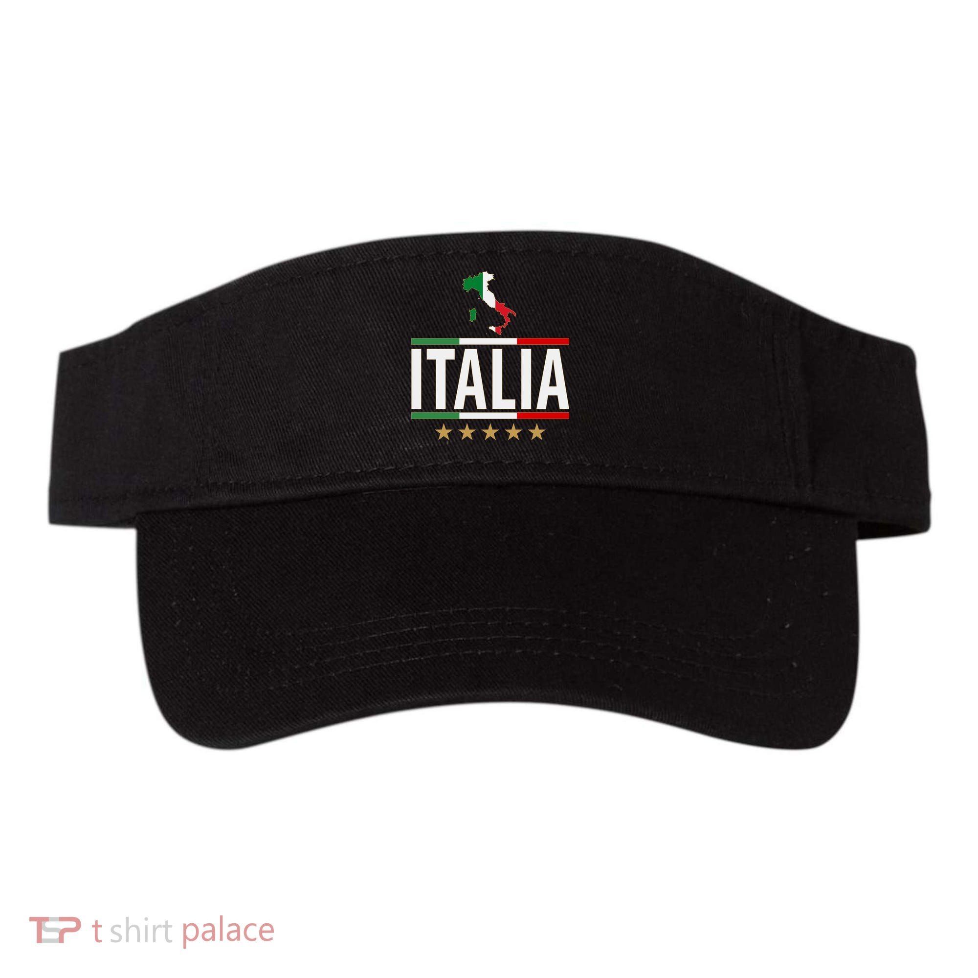 Italia Italy Soccer Football Champions Visor