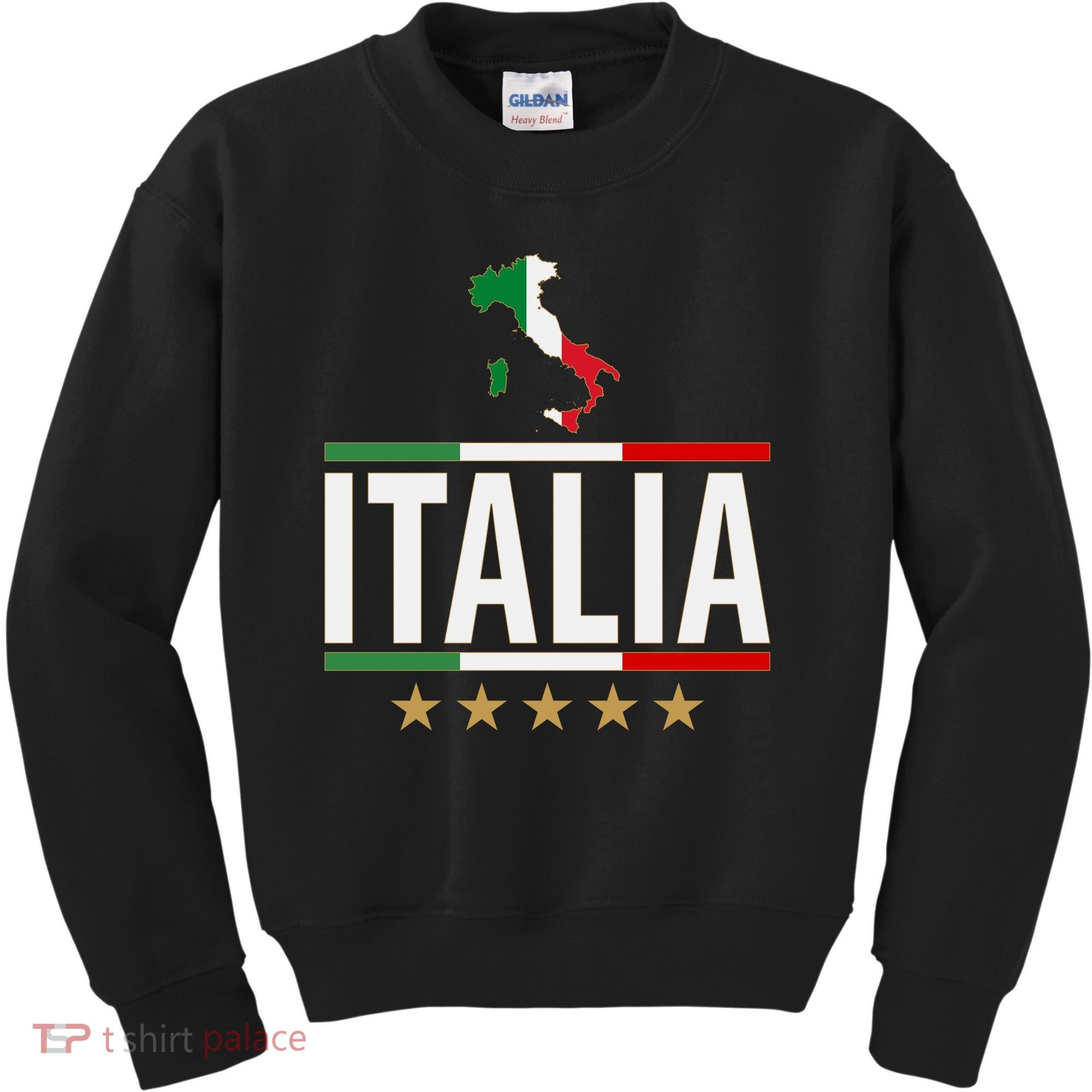 Italia Italy Soccer Football Champions Kids Sweatshirt