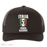 Italia Soccer Forza Azzurri Yupoong Adult 5-Panel Trucker Hat thumb 0