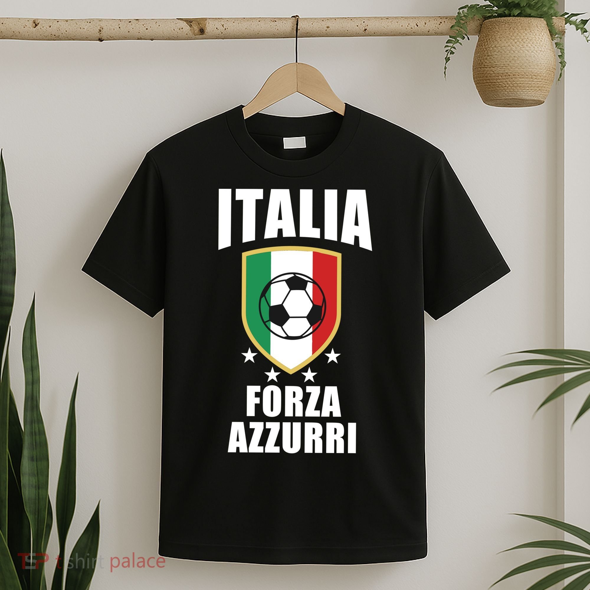 Italia Soccer Forza Azzurri T-Shirt