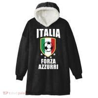 Italia Soccer Forza Azzurri Hooded Wearable Blanket thumb 0