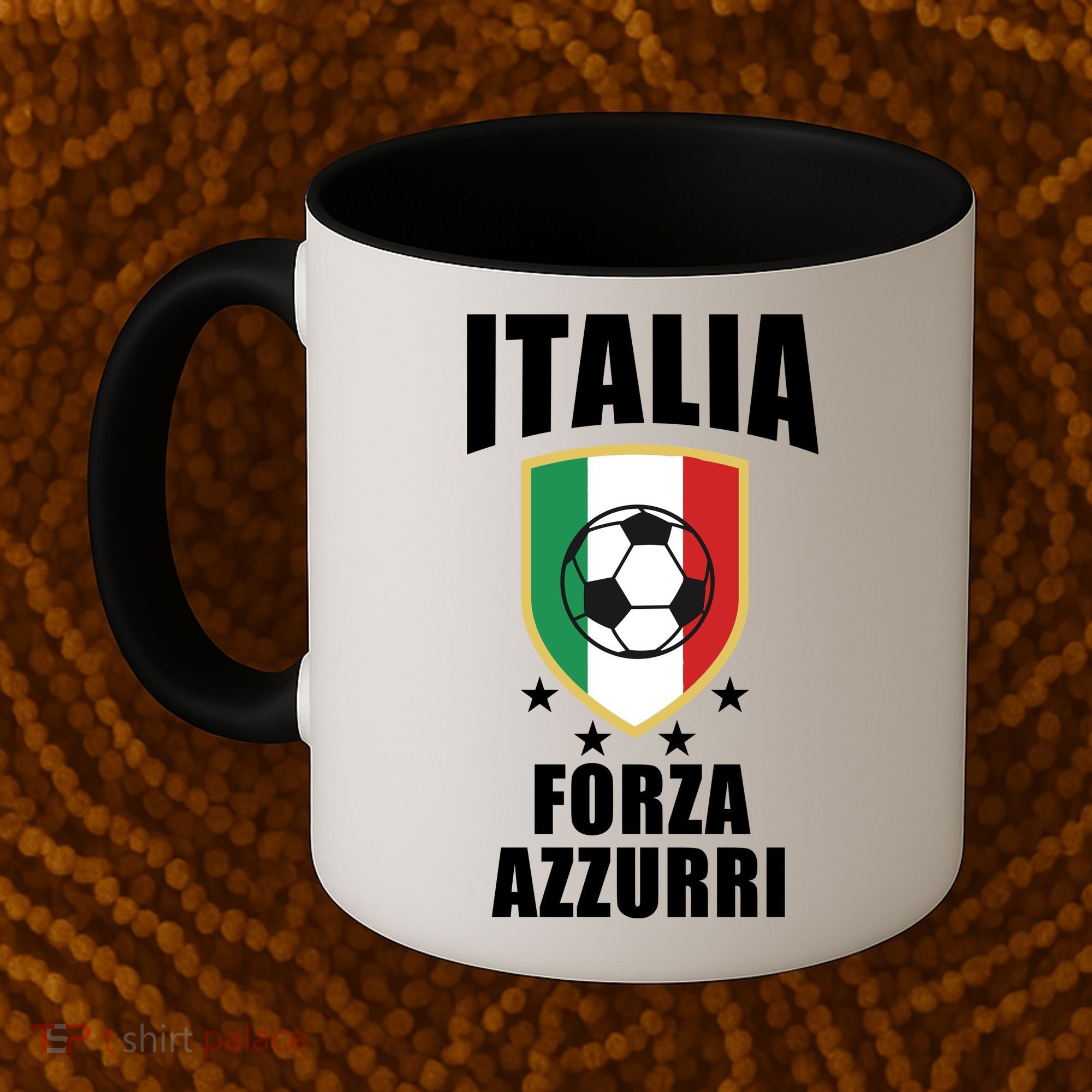 Italia Soccer Forza Azzurri Coffee Mug
