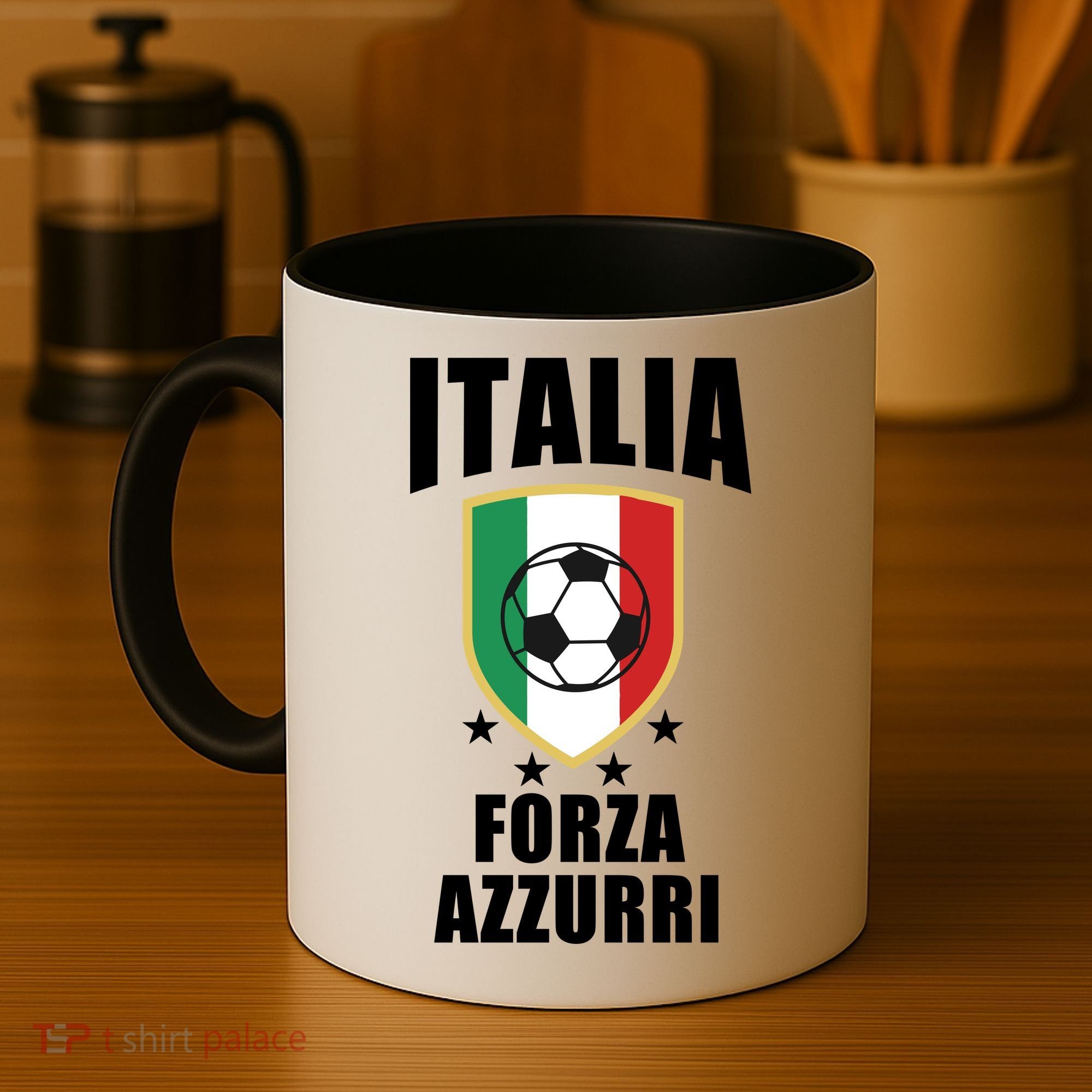 Italia Soccer Forza Azzurri Coffee Mug
