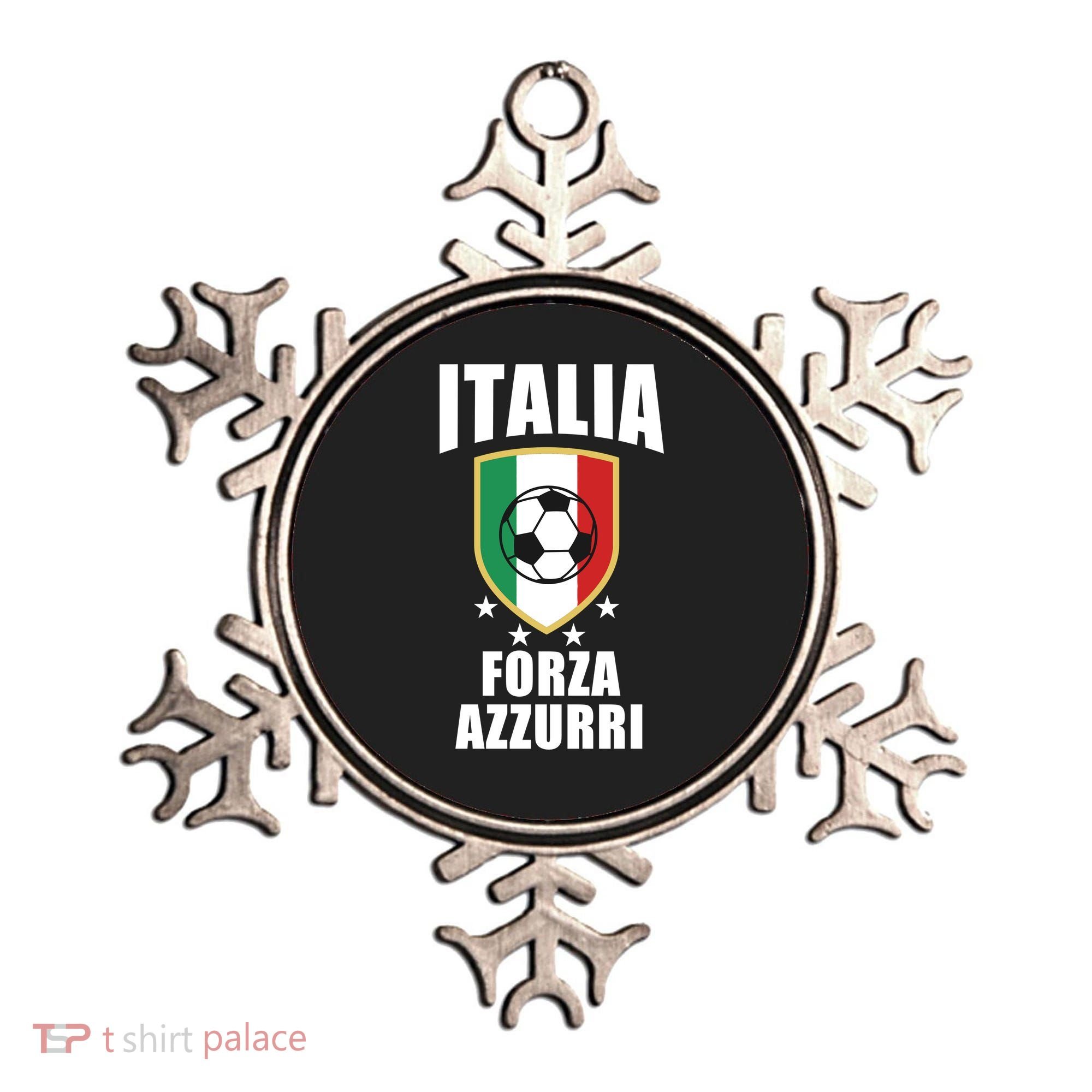 Italia Soccer Forza Azzurri Ornament