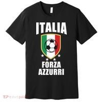 Italia Soccer Forza Azzurri Premium T-Shirt thumb 0