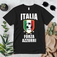 Italia Soccer Forza Azzurri Premium T-Shirt thumb 2