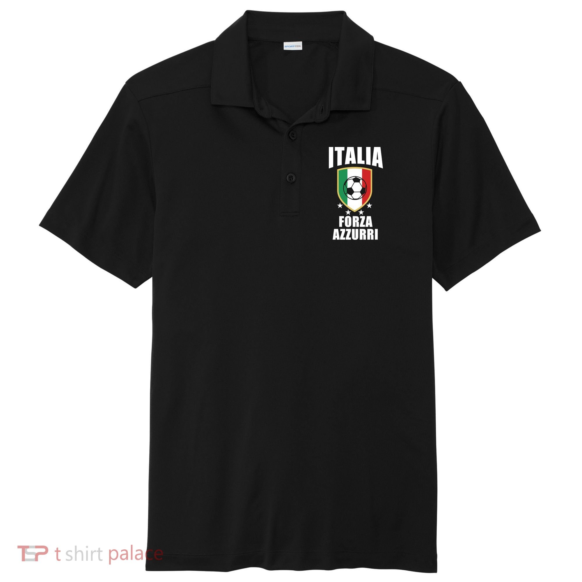 Italia Soccer Forza Azzurri Sport-Tek Posi-UV Pro Polo