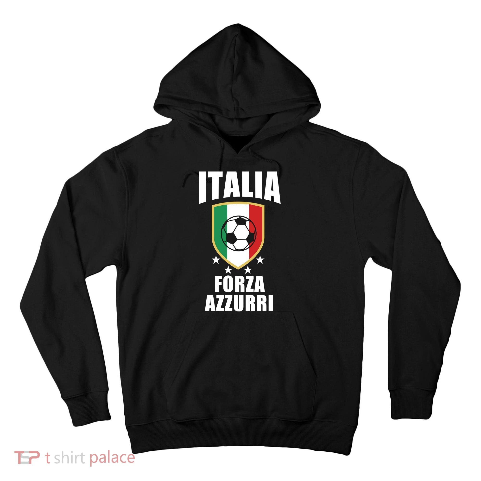 Italia Soccer Forza Azzurri Tall Hoodie