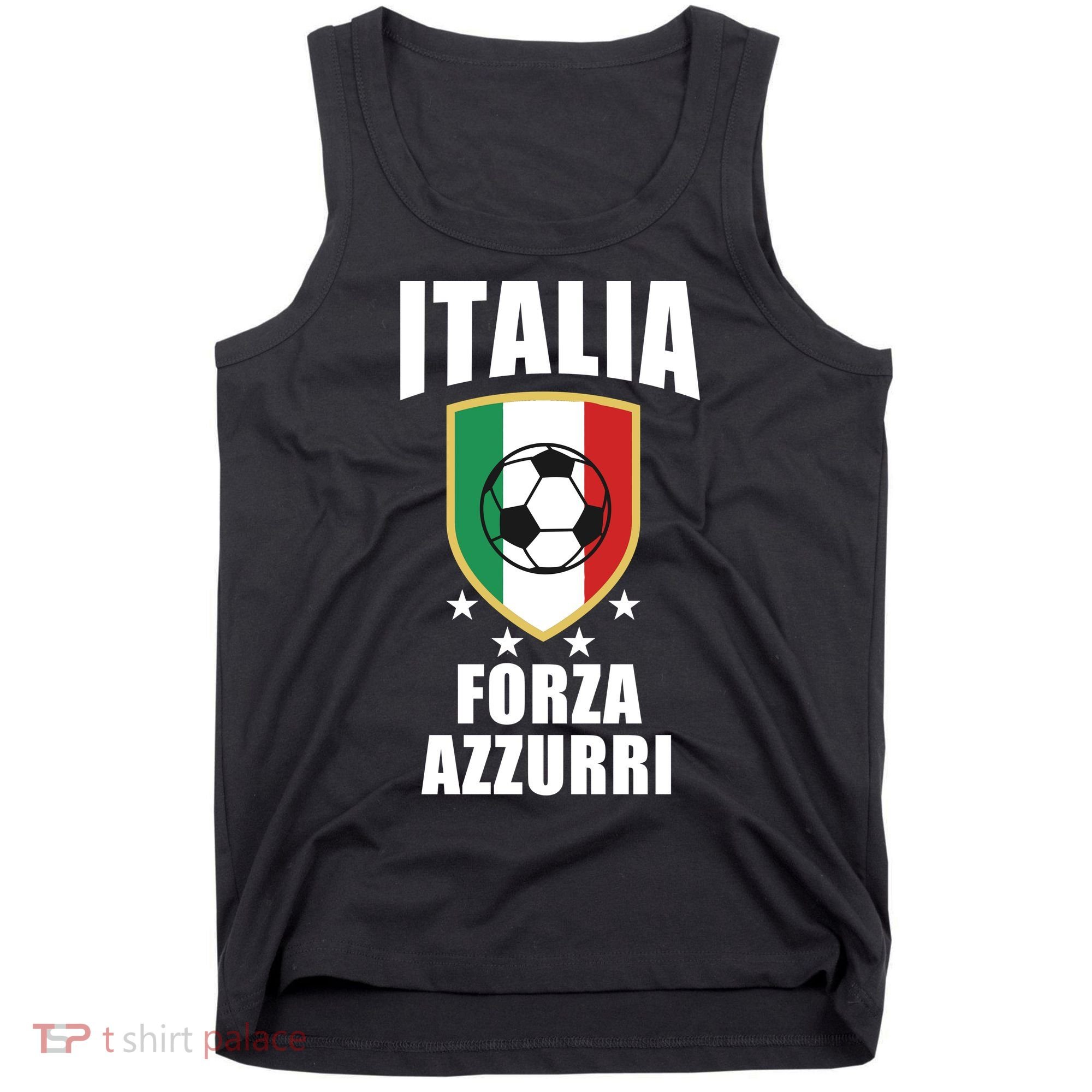 Italia Soccer Forza Azzurri Tank Top