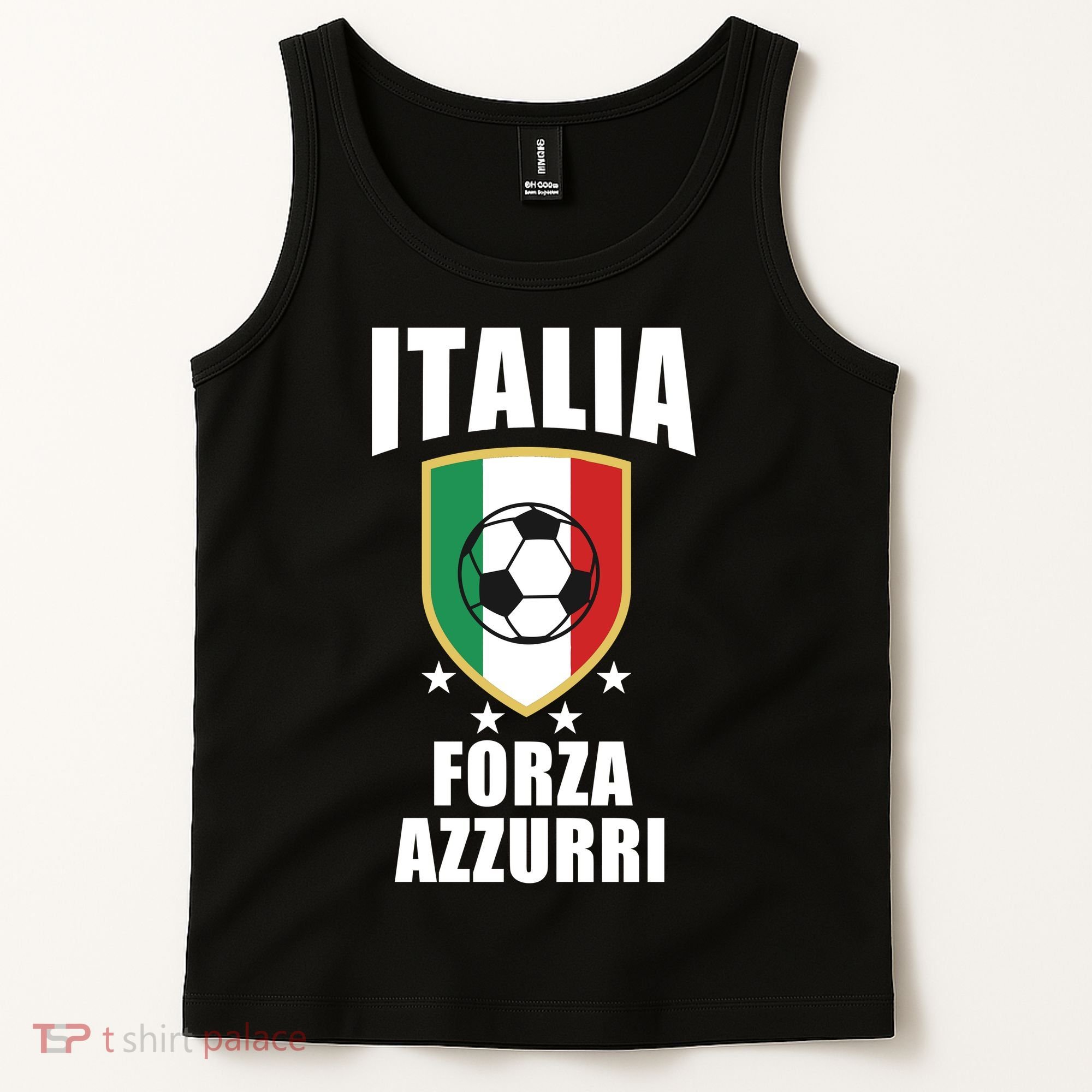 Italia Soccer Forza Azzurri Tank Top