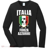 Italia Soccer Forza Azzurri Women's Long Sleeve Shirt thumb 0