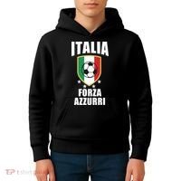 Italia Soccer Forza Azzurri Kids Hoodie thumb 4