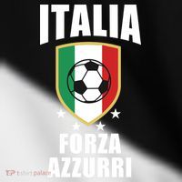 Italia Soccer Forza Azzurri Toddler Fine Jersey T-Shirt thumb 2