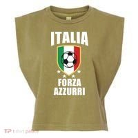 Italia Soccer Forza Azzurri Garment-Dyed Women's Muscle Tee thumb 0