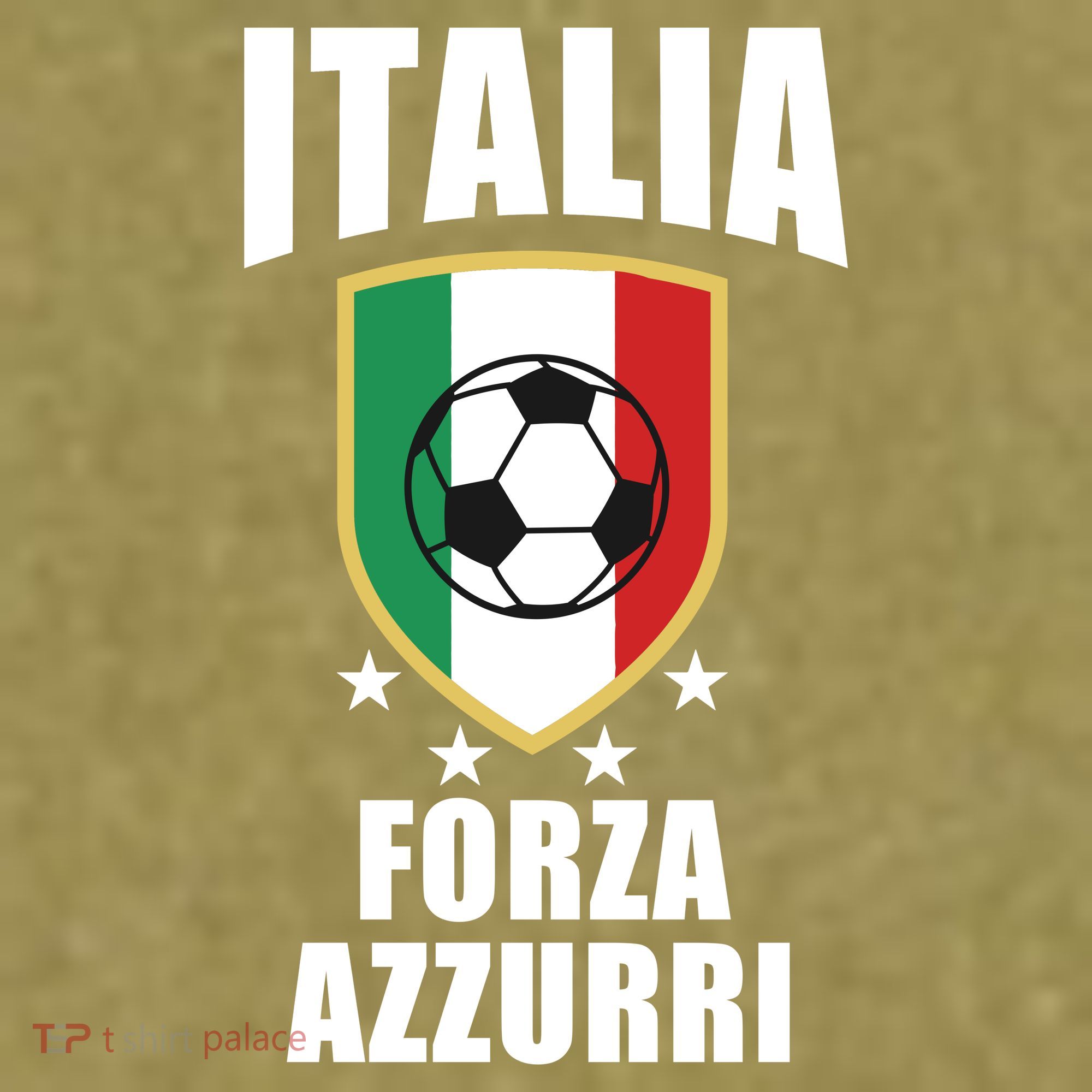 Italia Soccer Forza Azzurri Garment-Dyed Women's Muscle Tee