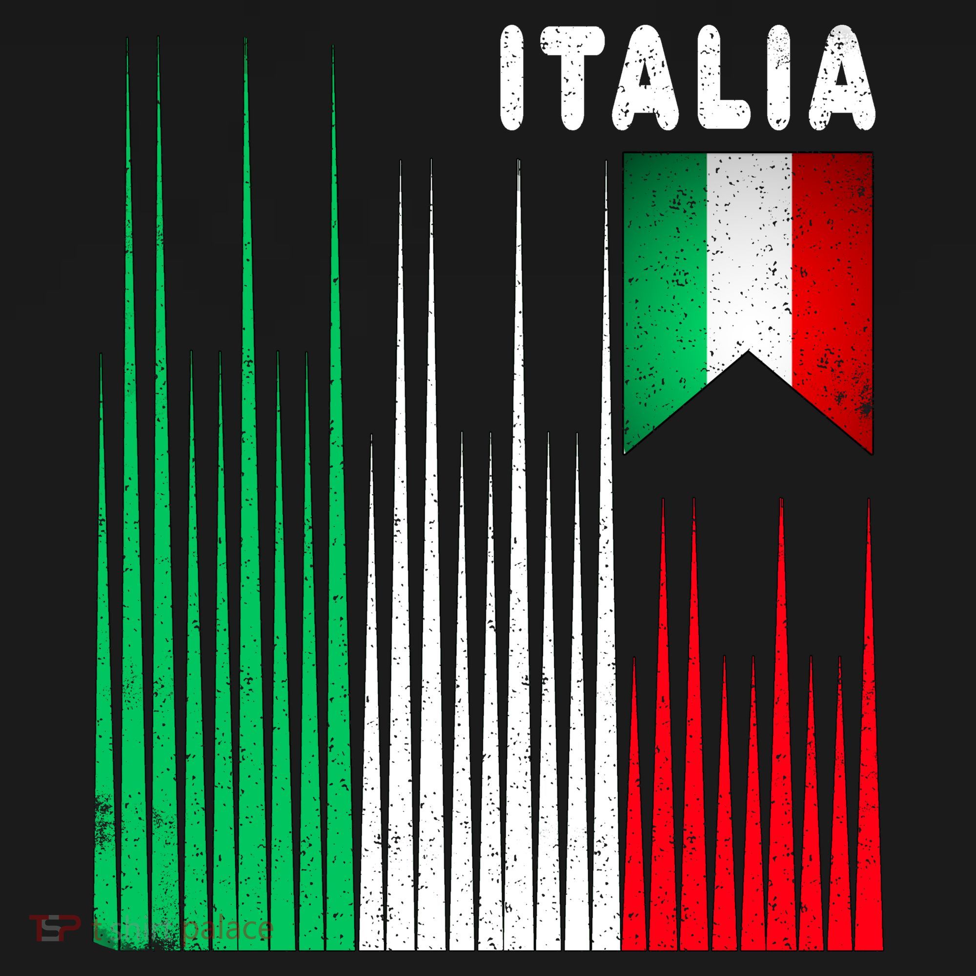 Italia Soccer Jersey Vintage T-Shirt