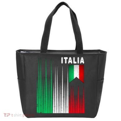 Italia Soccer Jersey Vintage Tote Bag