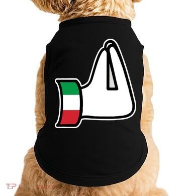 Italian Hand Gesture Funny Doggie Tank