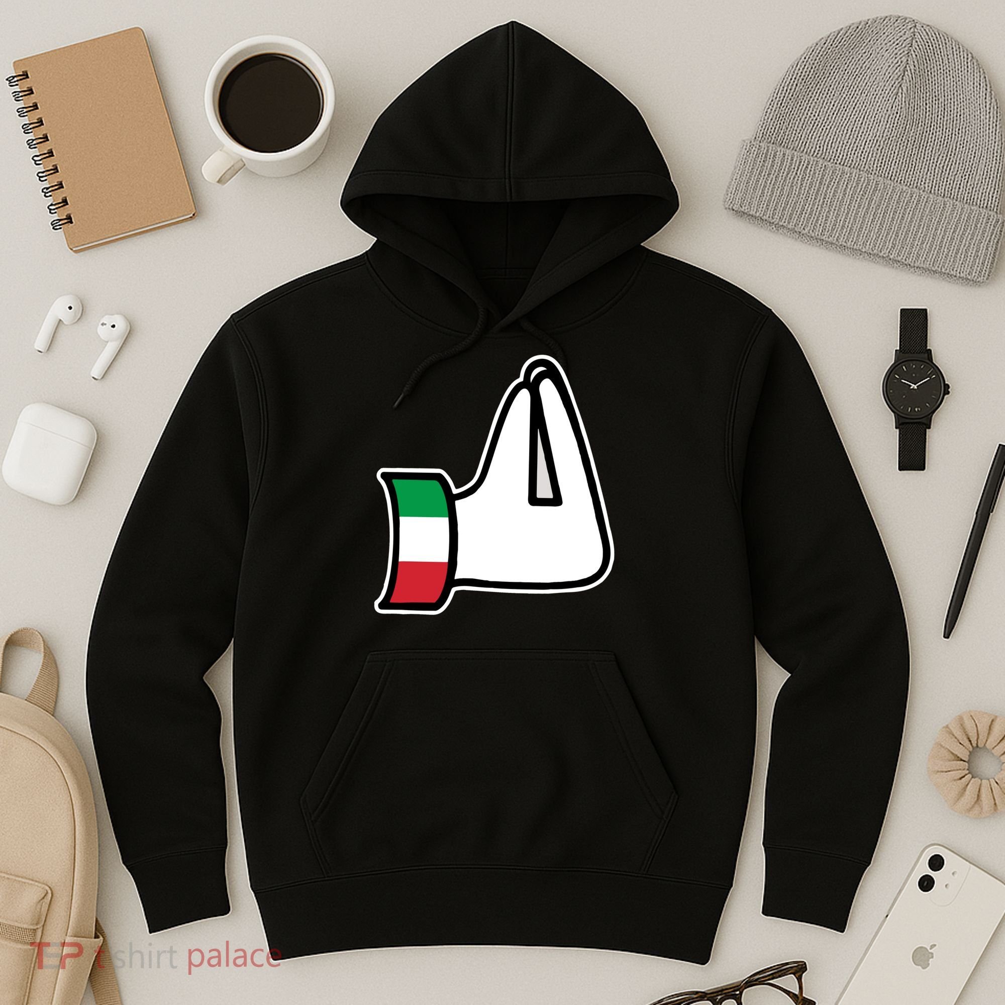 Italian Hand Gesture Funny Hoodie