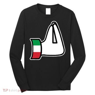 Italian Hand Gesture Funny Long Sleeve Shirt