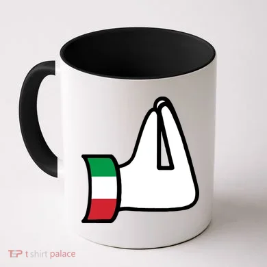Italian Hand Gesture Funny Coffee Mug