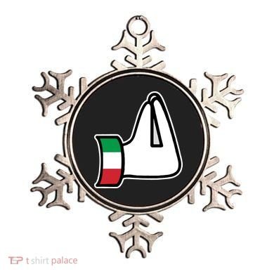 Italian Hand Gesture Funny Ornament