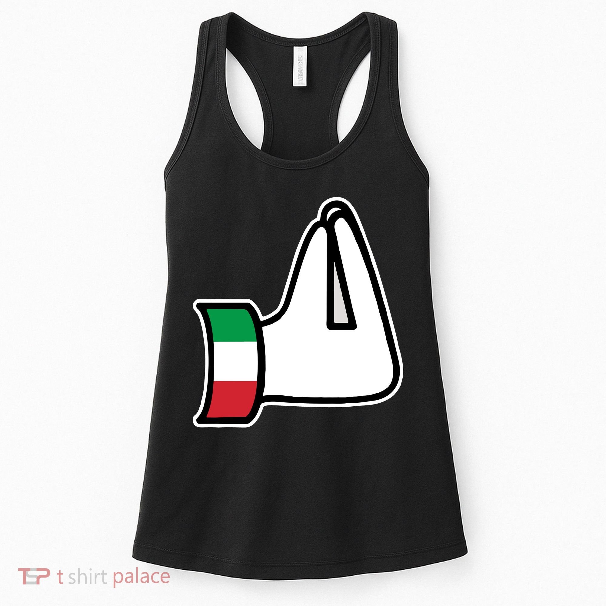 Italian Hand Gesture Funny Women's Tank Top