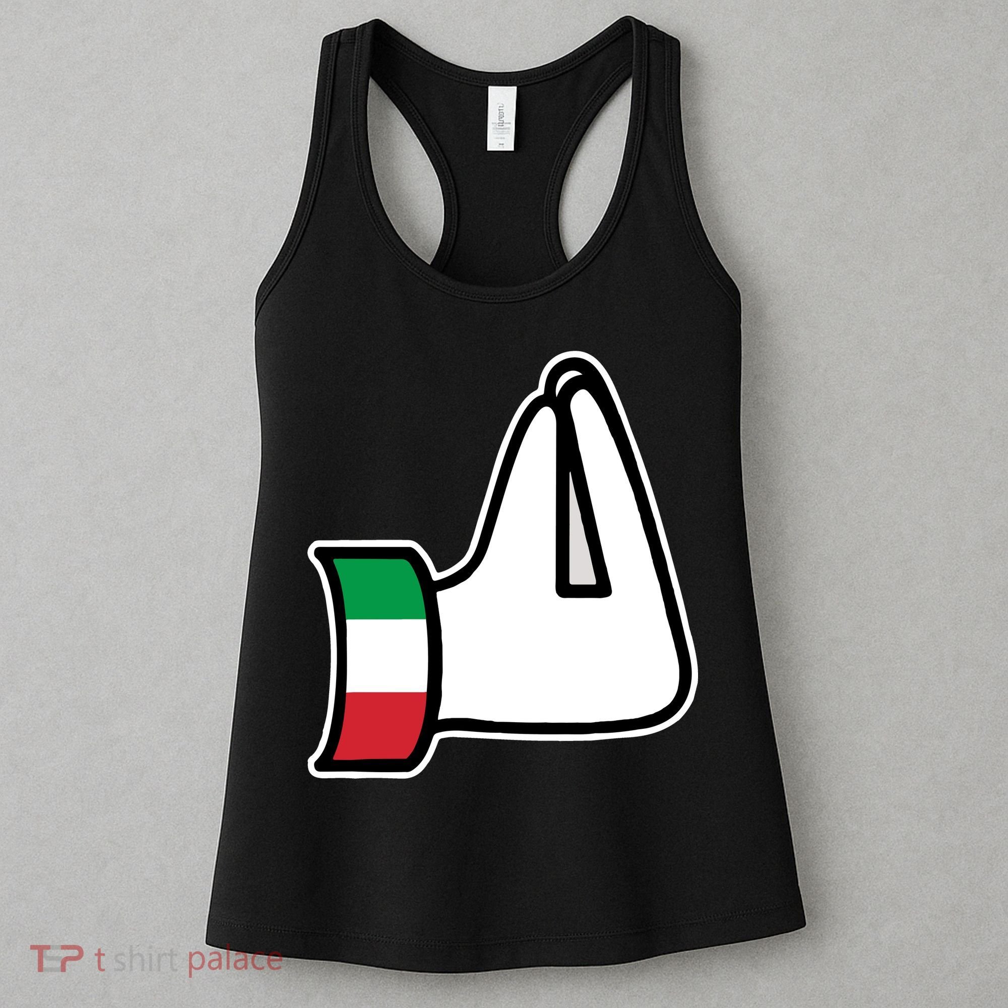 Italian Hand Gesture Funny Women's Tank Top
