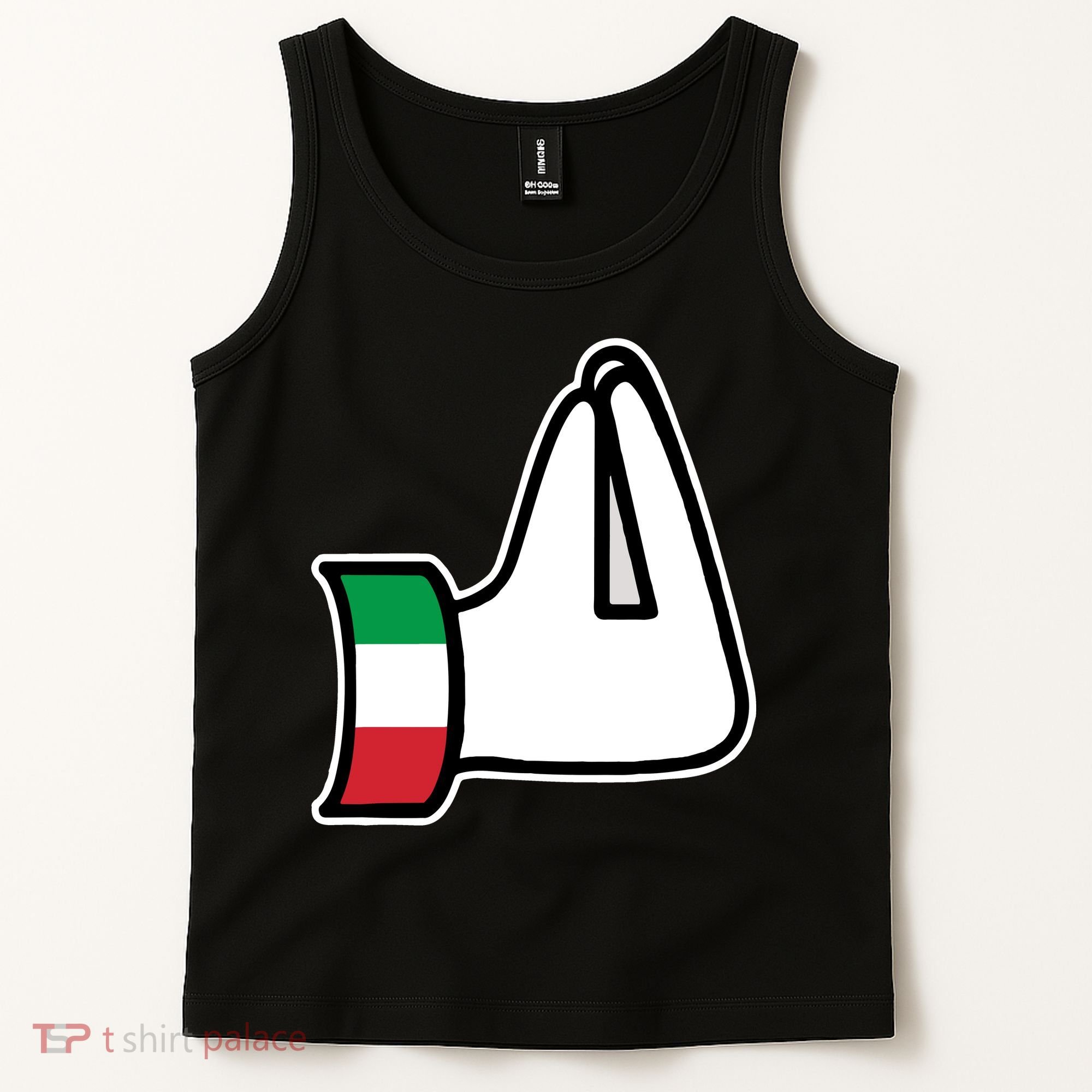 Italian Hand Gesture Funny Tank Top
