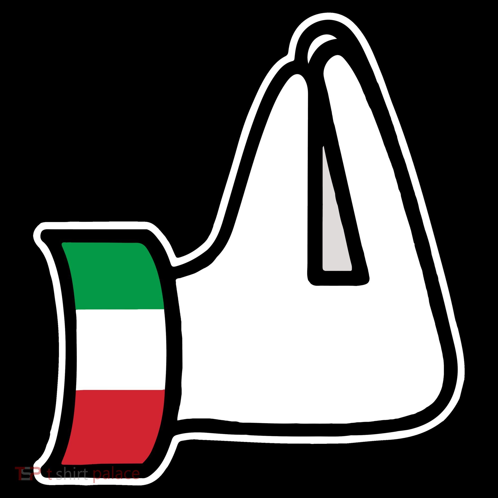 Italian Hand Gesture Funny Kids T-Shirt