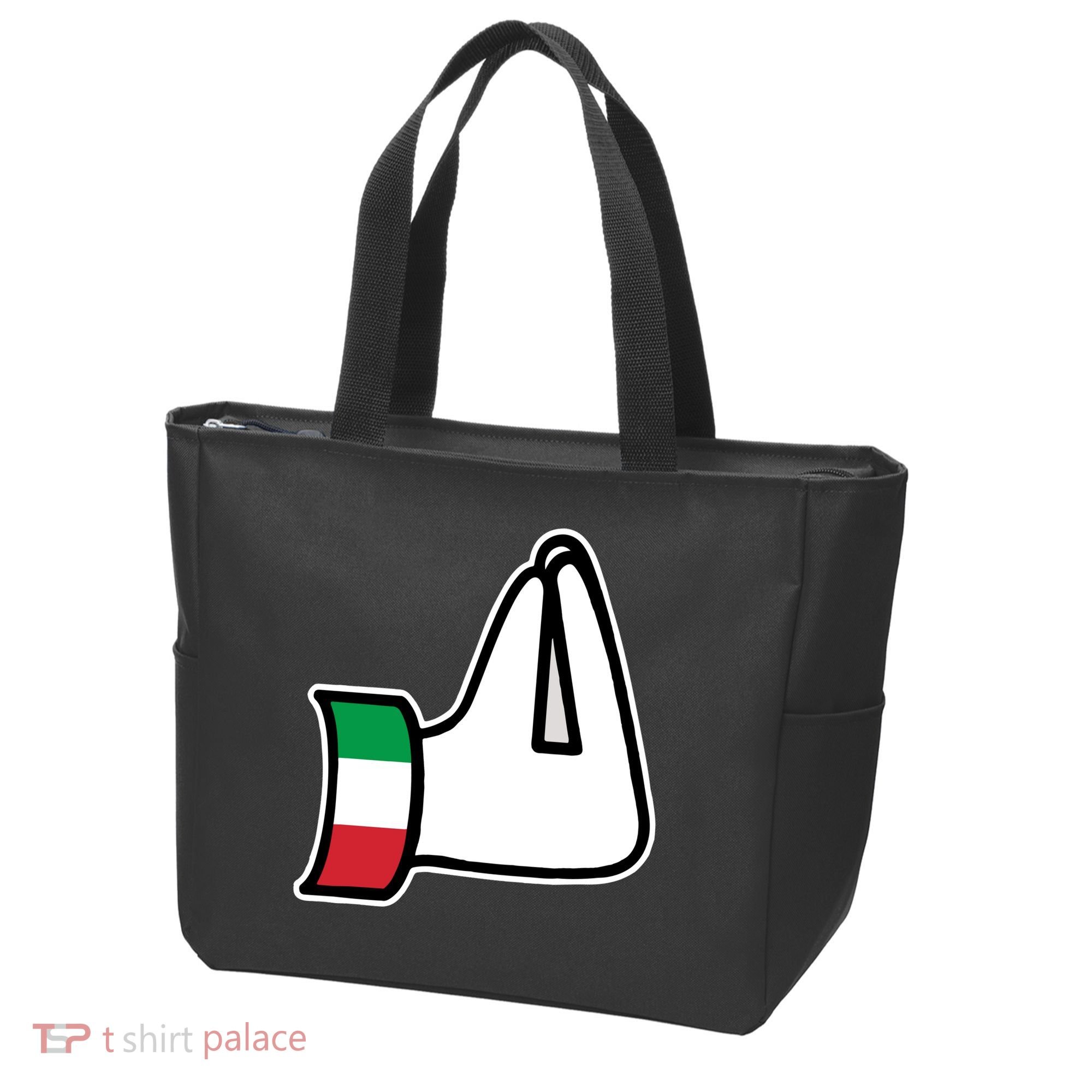 Italian Hand Gesture Funny Tote Bag