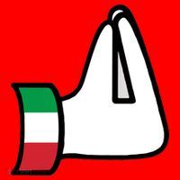 Italian Hand Gesture Funny Santa Hat thumb 1